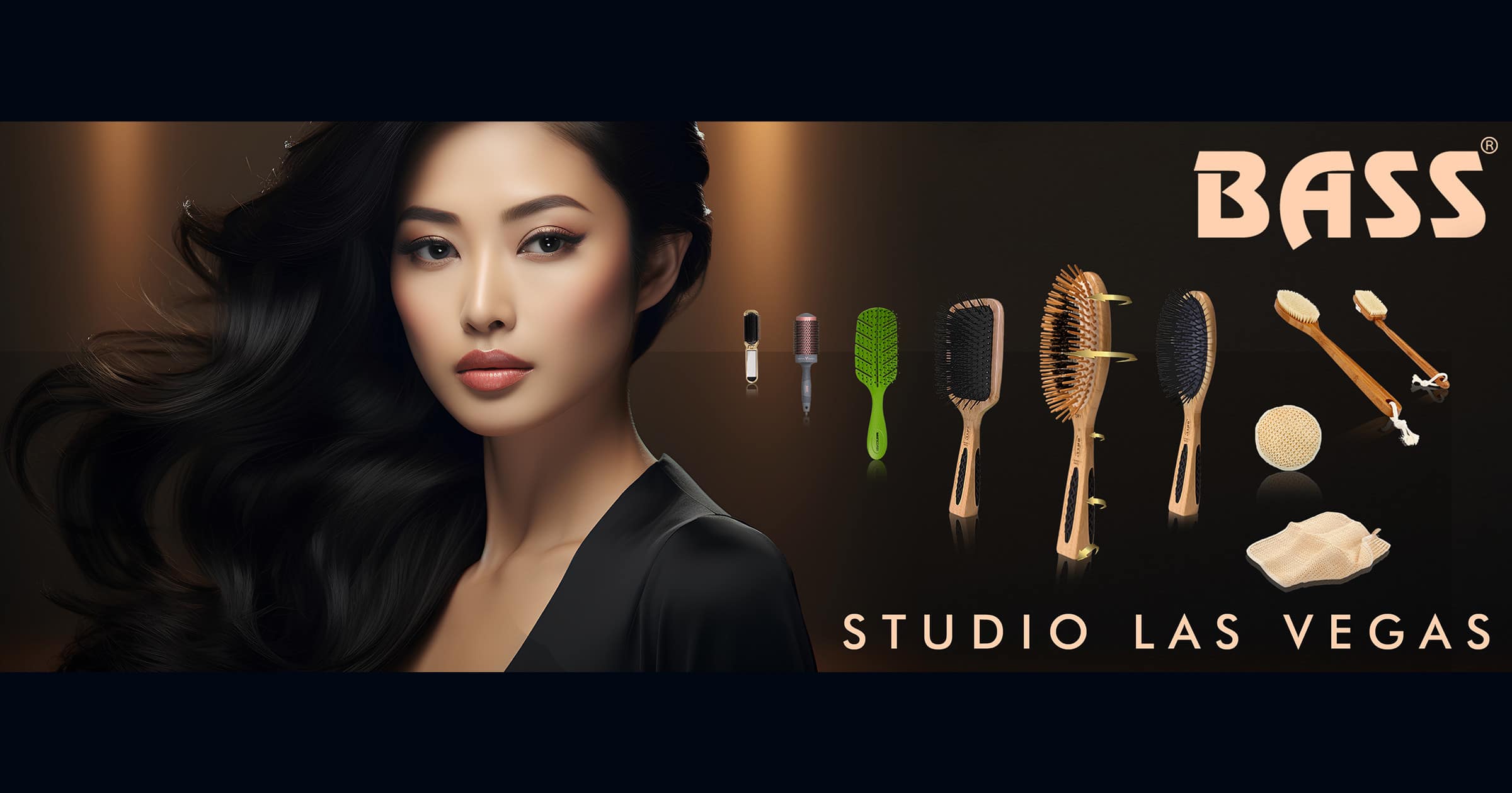 Bamboo Hair Brush with Boar Bristles